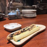 ごん - 炙り　ホワイトアスパラ