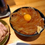 麺家 たけ田 - 漁師の白いか漬け丼