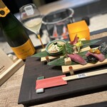 神楽坂 囲炉裏焼肉 祇園 - 