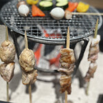 神楽坂 囲炉裏焼肉 祇園 - 