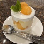 奈良屋 喫茶去 - メロンのショートケーキ
