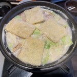 博多炉端 炉 - 良い感じに煮込んだところで