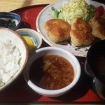 とんかつキッチンむらかみ - ひれかつの膳（１，１００円）