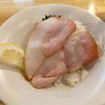 自家製麺 くろ松 - 肉ごはん