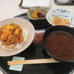 天一 - 小かき揚げ天丼セット