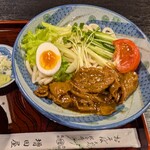 おそば 増田屋 - 冷やしスタミナうどん ¥1,100
