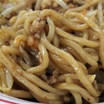 蒙古タンメン中本 - 麺アップ