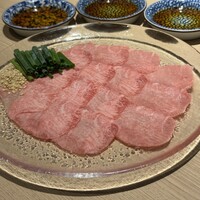 炭火和牛焼肉もうもう亭 広小路店 - タンてっさ