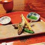 草喰 なかひがし - 鮎の塩焼き