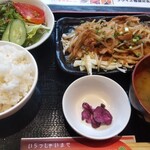 若竹 - 豚生姜焼き定食