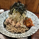 蕎麦とラー油 - 