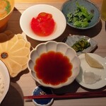 天ぷら わがた - セット