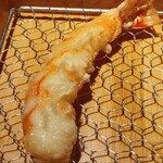 天ぷら わがた - エビ。肉厚で良い