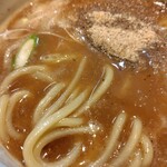 麺家 たけ田 - 麺投入