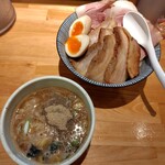麺家 たけ田 - 特製魚介鶏白湯つけ麺並