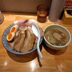 麺家 たけ田 - 特製魚介鶏白湯つけ麺並