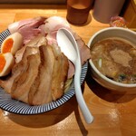 麺家 たけ田 - 特製魚介鶏白湯つけ麺並