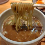 麺家 たけ田 - つけ汁からの麺