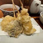 〆蕎麦 千花庵 - 天ぷら