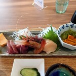 UMICOCO - 鰹、海老、ホタテ、ホヤ酢
