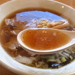 こちゃ麺亭 - スープは薄味ですよ