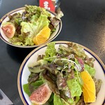 ドライブイン石 - フルーツサラダ