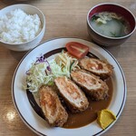 亜茂礼 - チキンディアブルカツレツランチ♪