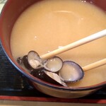 とんかつ和食 豚花百万石 - しじみ汁