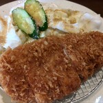 とんかつ和食 豚花百万石 - 千葉県産オリヴィアポークのロースかつ