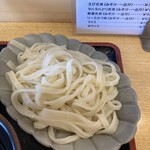 ゆでた亭うどん太郎 - 盛りうどんアップ