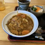 ゆでた亭うどん太郎 - カレー丼アップ