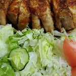 藤 - しょうが焼き　厚切り定食1600円 同僚が注文