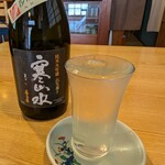 うな善 - 純米吟醸 寒山水