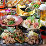 全席完全個室居酒屋 炭火焼き鳥と地鶏 鶏っく - その他写真: