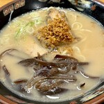 鹿児島ラーメン豚とろ 天文館本店 - 豚とろラーメン(普通)