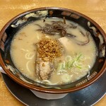鹿児島ラーメン豚とろ 天文館本店 - 豚とろラーメン(普通)