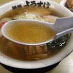 麺屋 ようすけ - 動物系、魚介系 どちらかが突出した部分はなく飽きのこない、とても調和のとれた旨味のあるスープ。