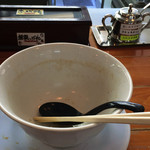 俺のラーメン あっぱれ屋 - 【2014.03.15】ごちそうさま。