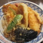 天金 - 天丼アップ