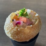 ワインとスパイス小料理 Dal Mellow - 初手からエースで飛びかかってくる