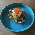 ワインとスパイス小料理 Dal Mellow - 芋と牛蒡と とびっこのポテトサラダ