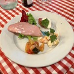 アッラ・ヴェッキア・ペントラッチャ - 前菜の盛り合わせ