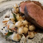 ワインとスパイス小料理 Dal Mellow - このほろほろ豆もマジでうんまい