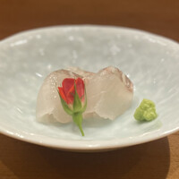 青山鮨孝 - ヒラメお造り