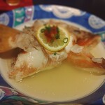 旬魚ふぐ料理 おかもと - アコウの煮付け