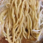 ダントツラーメン - 麺のアップ