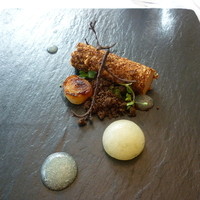La Cime - 3品目の前菜（ﾌｫｱｸﾞﾗ料理）