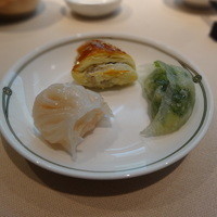 中国飯店 富麗華 - 香港式点心 三種盛り合わせ