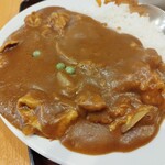 公楽 - カレーライス近影。まったりと濃い中華風カレーライス