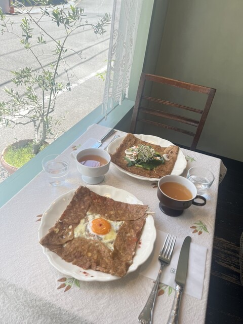 ガレットです by 食べるために生きてるsrs : Galette et cidre (ガレット エ